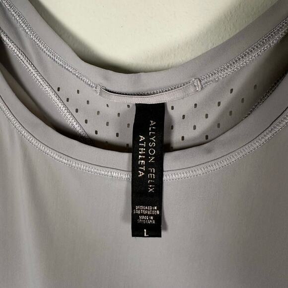 Allyson Felix X Athleta Purple Racerback Ultimate Legend Tank Top Women's Large - Picture 7 of 11